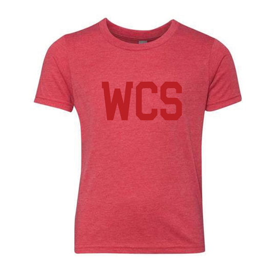 The WCS  | Youth Vintage Red Tee