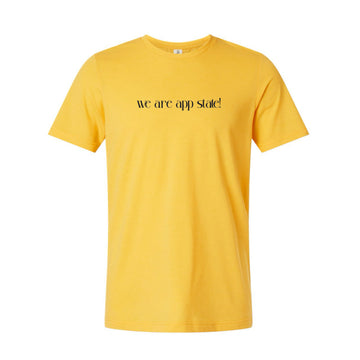 The We Are App State! | Heather Gold Tee