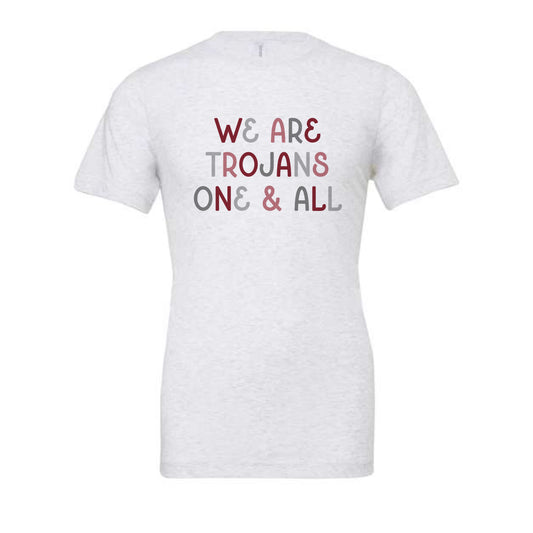 The We are Trojans Multi | Ash Tee
