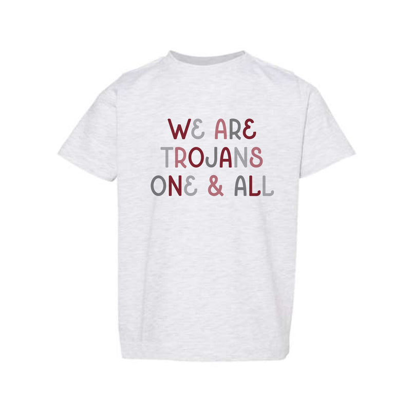 The We are Trojans Multi | Toddler Ash Tee