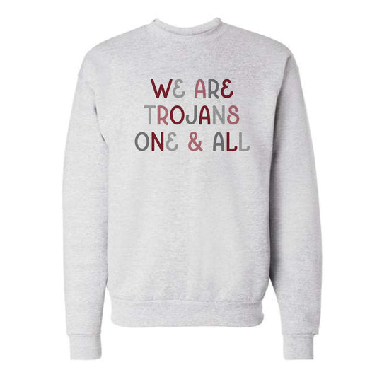 The We are Trojans Multi | Ash Sweatshirt