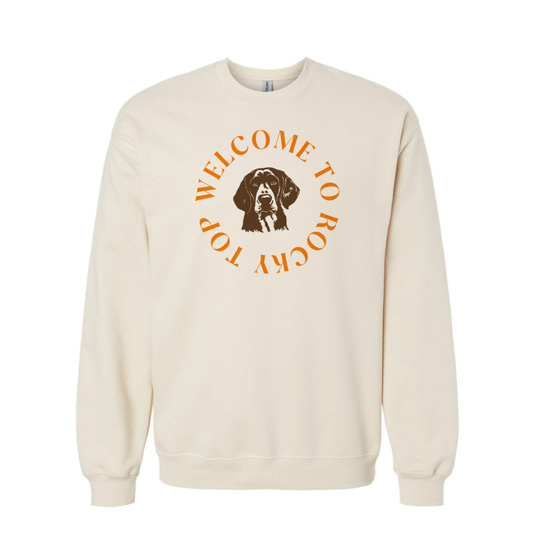 The Welcome to Rocky Top | Sand Sweatshirt