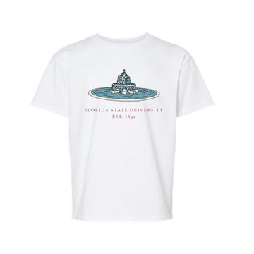The Wescott Fountain | Youth White Tee