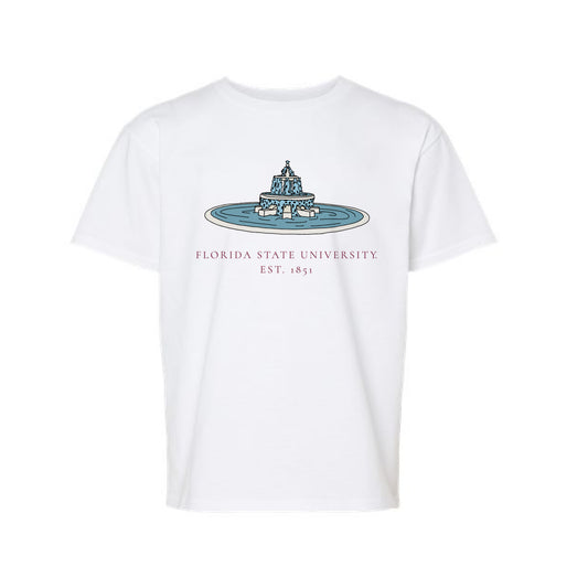 The Wescott Fountain | Youth White Tee