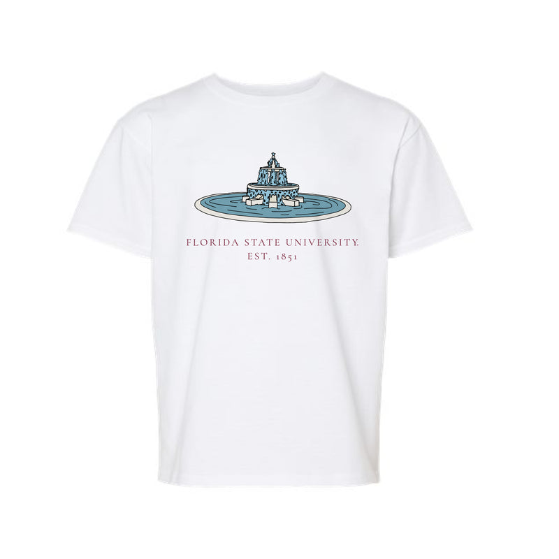 The Wescott Fountain | Youth White Tee