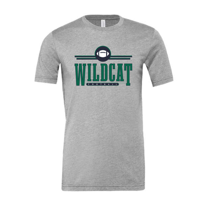 The Wildcat Football | Athletic Heather Tee