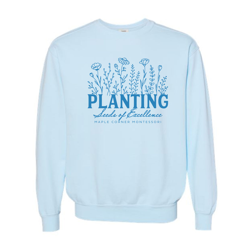 The Wildflowers | Chambray Sweatshirt