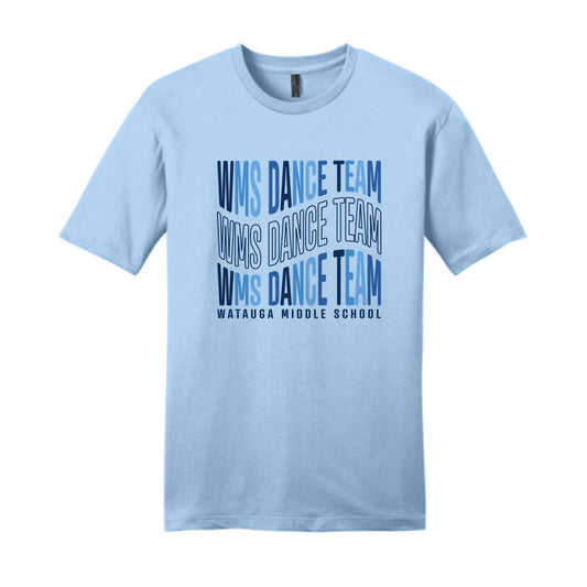 The WMS Dance Team Wavy | Ice Blue Tee