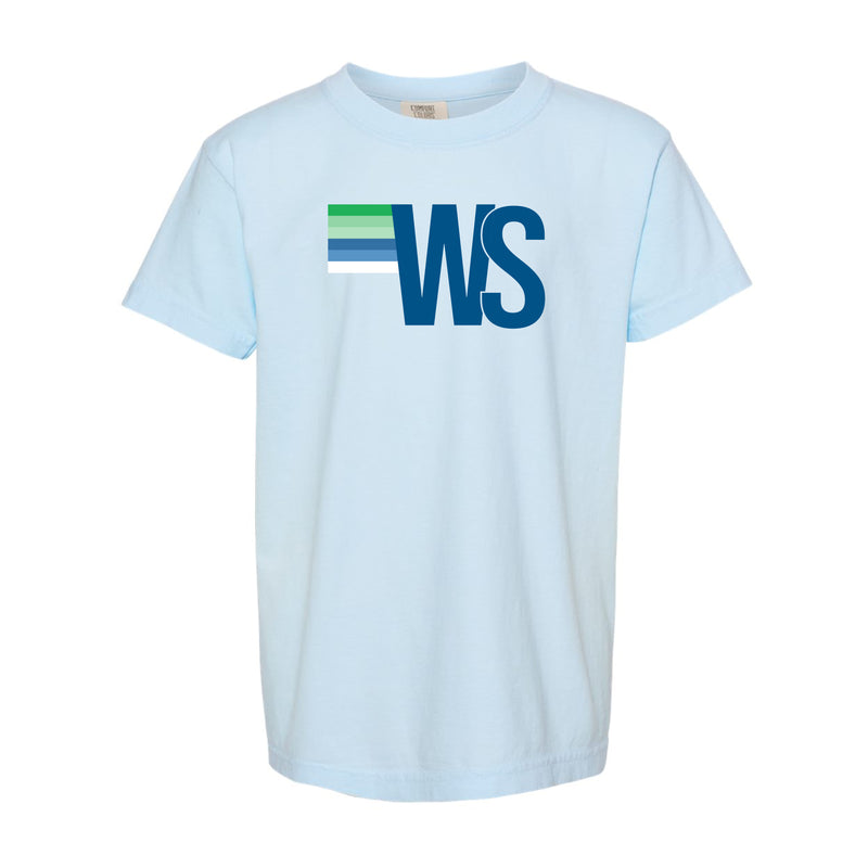 The WS Stripes | Chambray Youth Tee