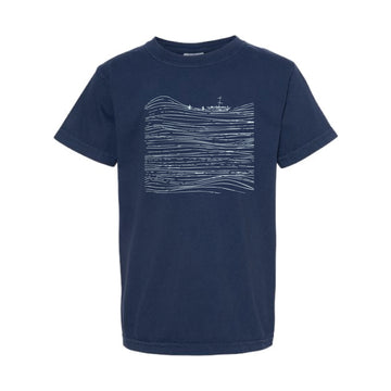 The Walk on Water | Youth True Navy Tee
