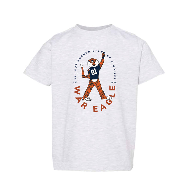 The War Eagle Aubie | Toddler Ash Tee