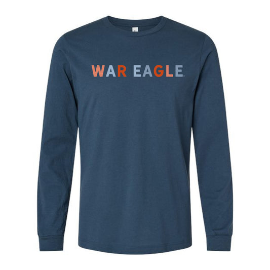 The War Eagle Multi | Vintage Navy Long Sleeve Tee