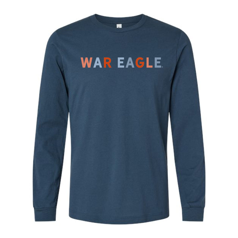 The War Eagle Multi | Vintage Navy Long Sleeve Tee
