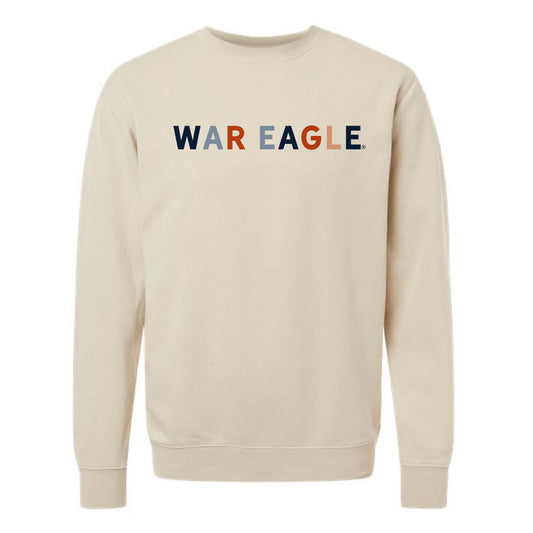 The War Eagle Multi | Pigment Ivory Crewneck Sweatshirt