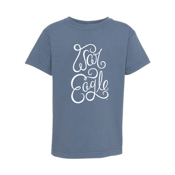 The War Eagle Script | Youth Blue Jean Tee