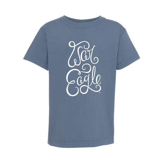 The War Eagle Script | Youth Blue Jean Tee