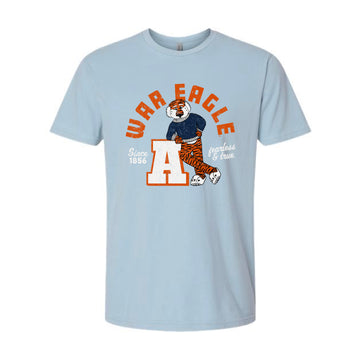 The War Eagle Since 1856 | Washed Stonewash Denim Tee