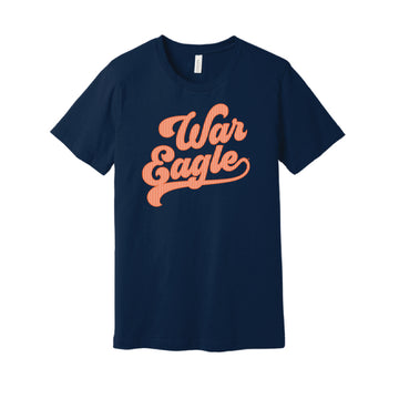 The War Eagle Stripes | Adult Navy Tee