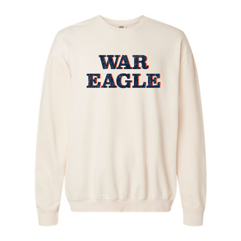 The War Eagle Wall | Ivory Crewneck Sweatshirt