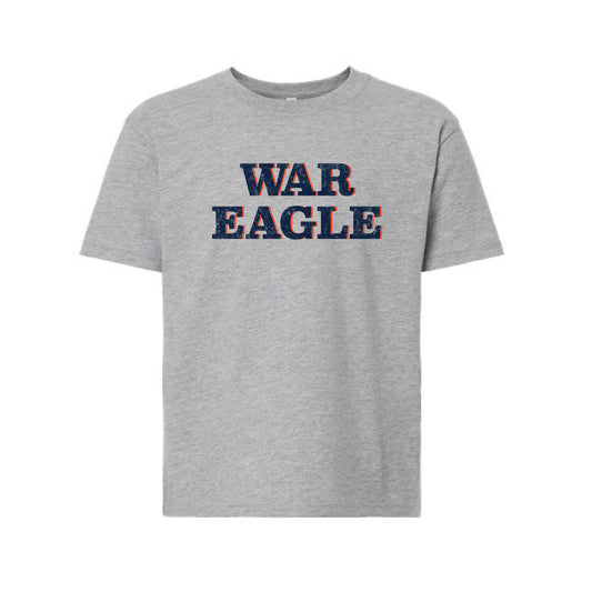The War Eagle Wall | Youth Athletic Heather Tee