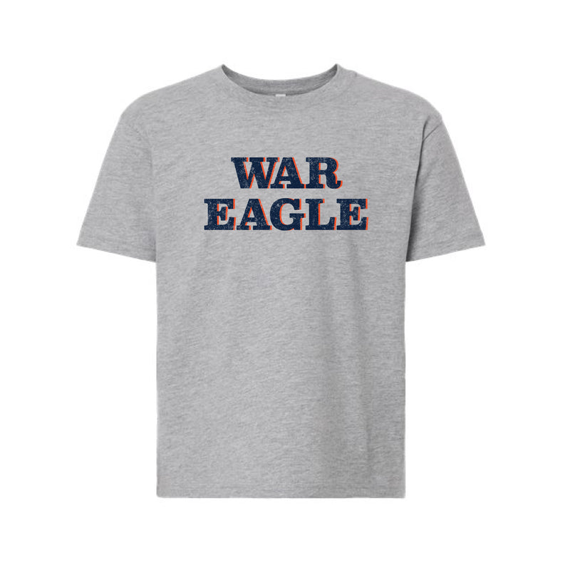 The War Eagle Wall | Youth Athletic Heather Tee