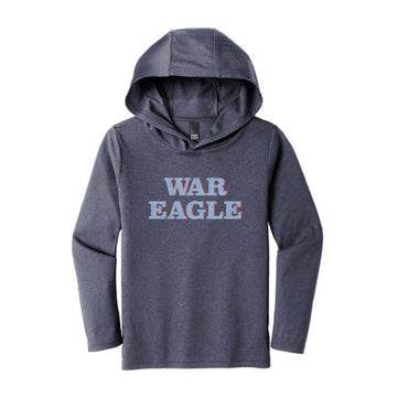 The War Eagle Wall | Youth Navy Frost Hoodie