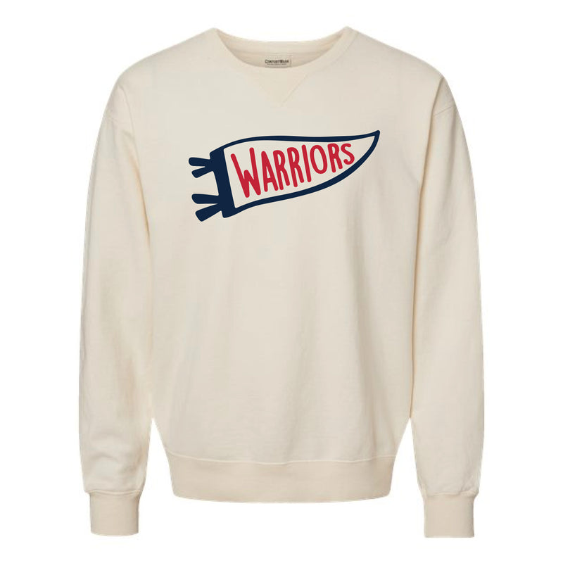 The Warriors Flag | Parchment Crewneck Sweatshirt