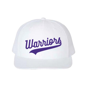 The Purple Warriors Swoosh | White Richardson Trucker Cap