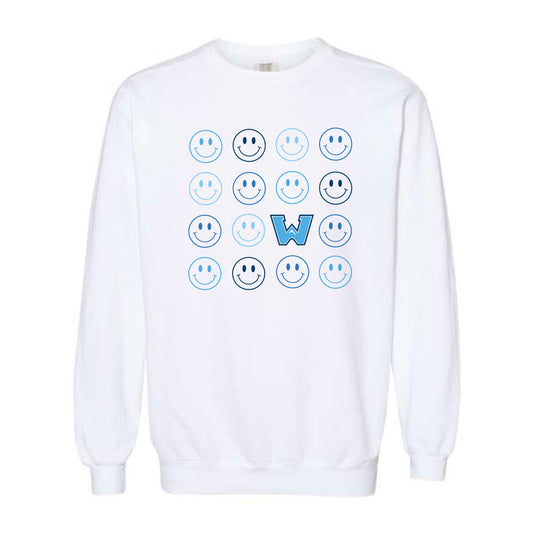The Watauga Smiles | White Sweatshirt
