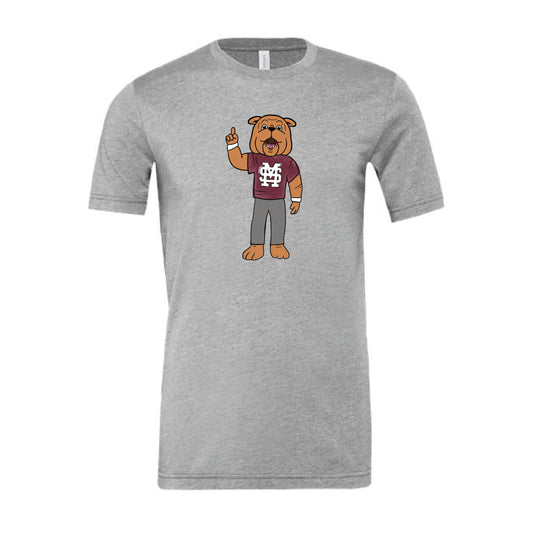 The Watercolor Full Body Bully | Athletic Heather Tee