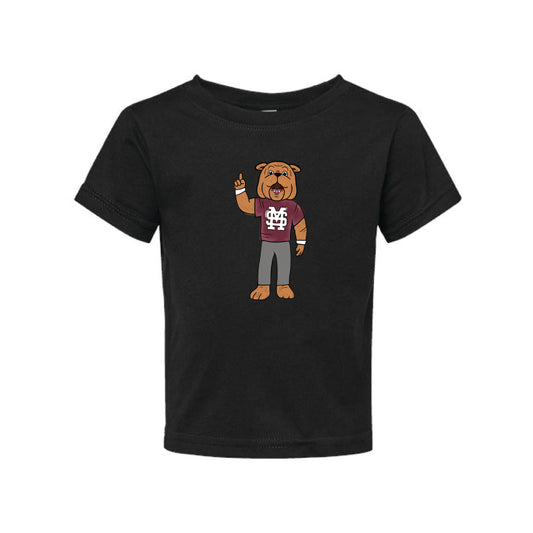The Watercolor Full Body Bully | Baby Black Tee