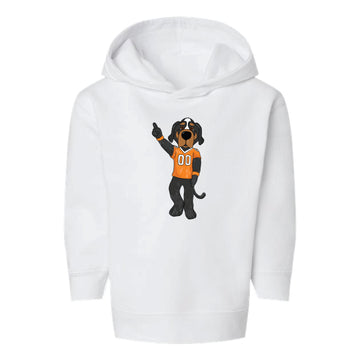 The Watercolor Full Body Smokey | Toddler White Hoodie