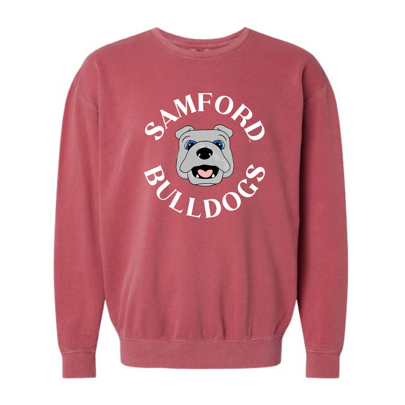 The Watercolor Spike Head | Crimson Sweatshirt