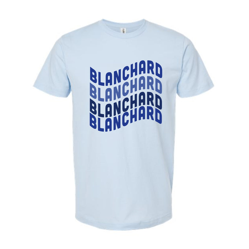 The Wavy Blanchard | Baby Blue Oversized Tee