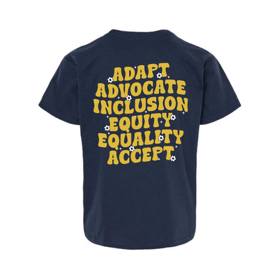 The Wavy Howard T Ennis | Youth Navy Tee