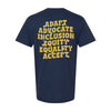 The Wavy Howard T Ennis | Adult Navy Tee