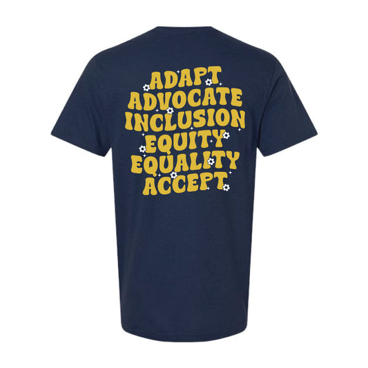 The Wavy Howard T Ennis | Adult Navy Tee