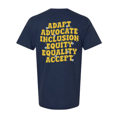 The Wavy Howard T Ennis | Adult Navy Tee