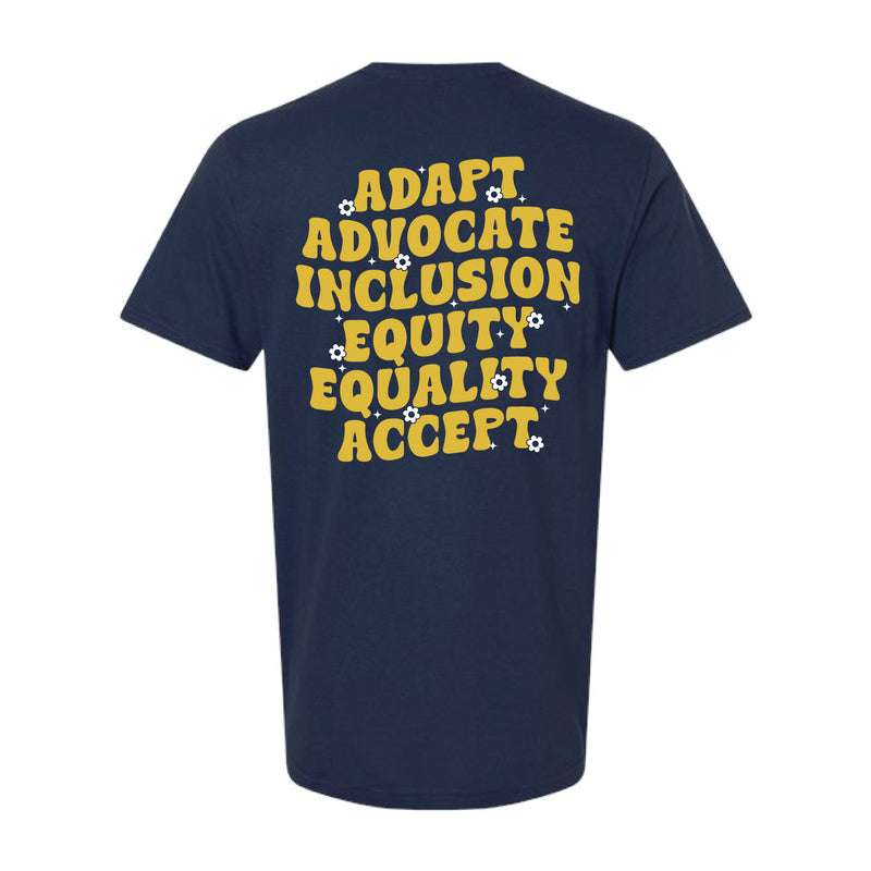 The Wavy Howard T Ennis | Adult Navy Tee