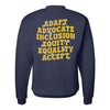The Wavy Howard T Ennis | Adult Navy Crewneck Sweatshirt