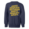 The Wavy Howard T Ennis | Youth Navy Crewneck Sweatshirt