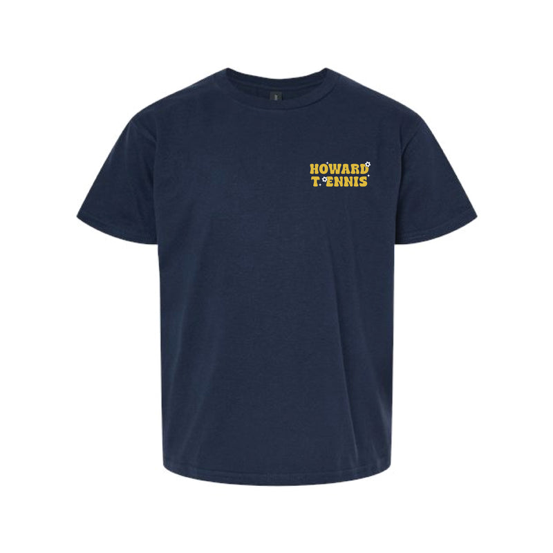 The Wavy Howard T Ennis | Youth Navy Tee
