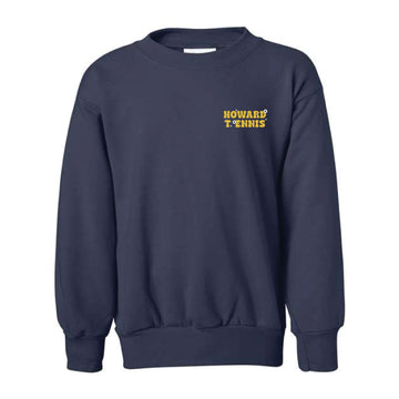 The Wavy Howard T Ennis | Youth Navy Crewneck Sweatshirt