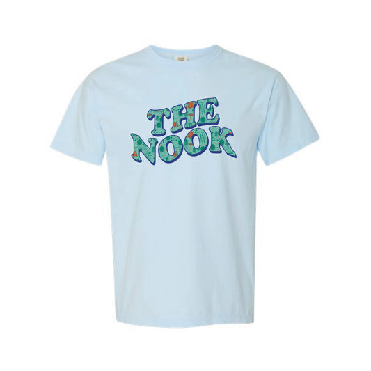The Wavy Nook Pattern | Adult Chambray Tee