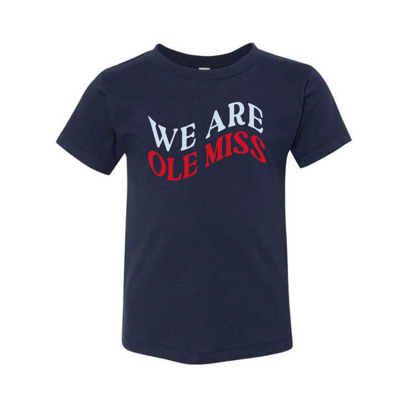The Wavy We Are Ole Miss | Navy Kids Tee