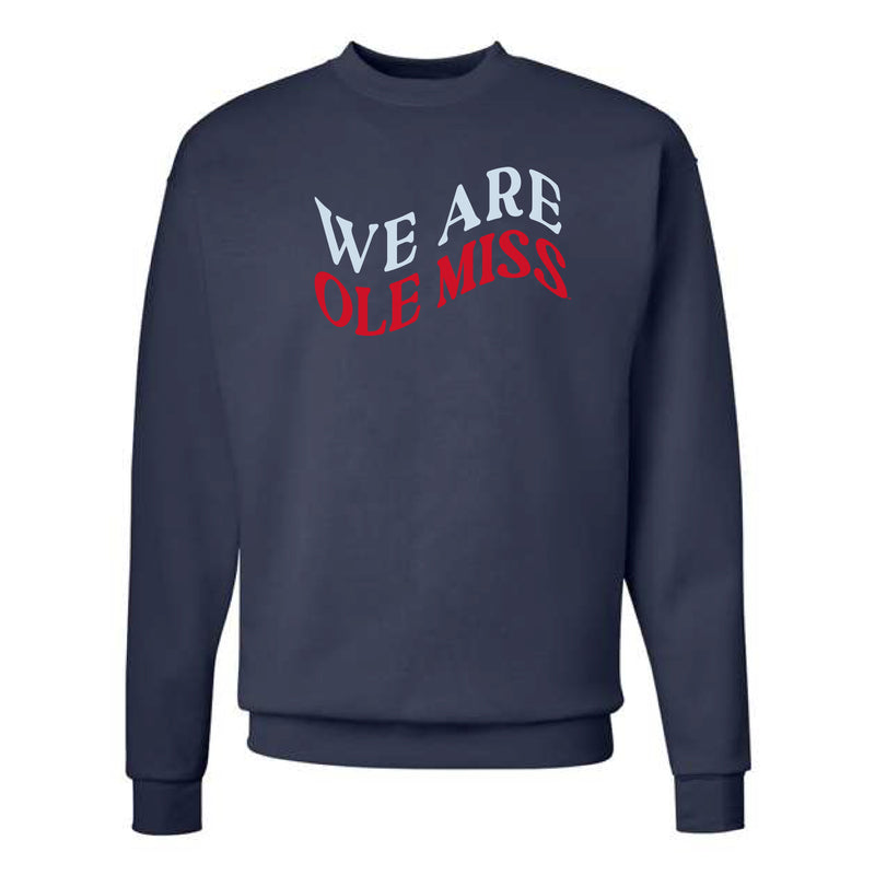 The Wavy We Are Ole Miss | Navy Sweatshirt