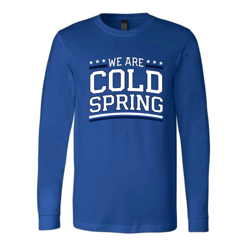 The We Are Cold Spring | True Royal Long Sleeve Tee