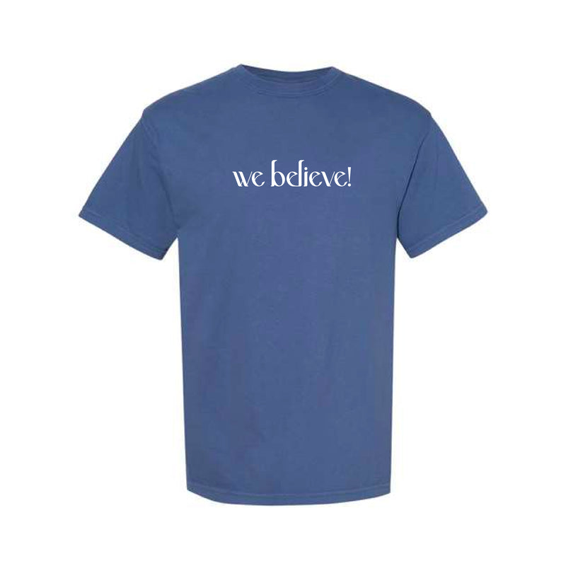 The We Believe! | China Blue Tee