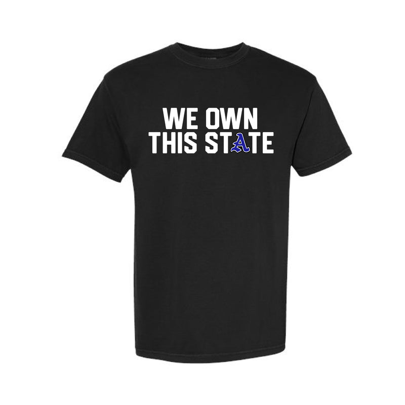 The We Own This State Option 1 | Black Tee