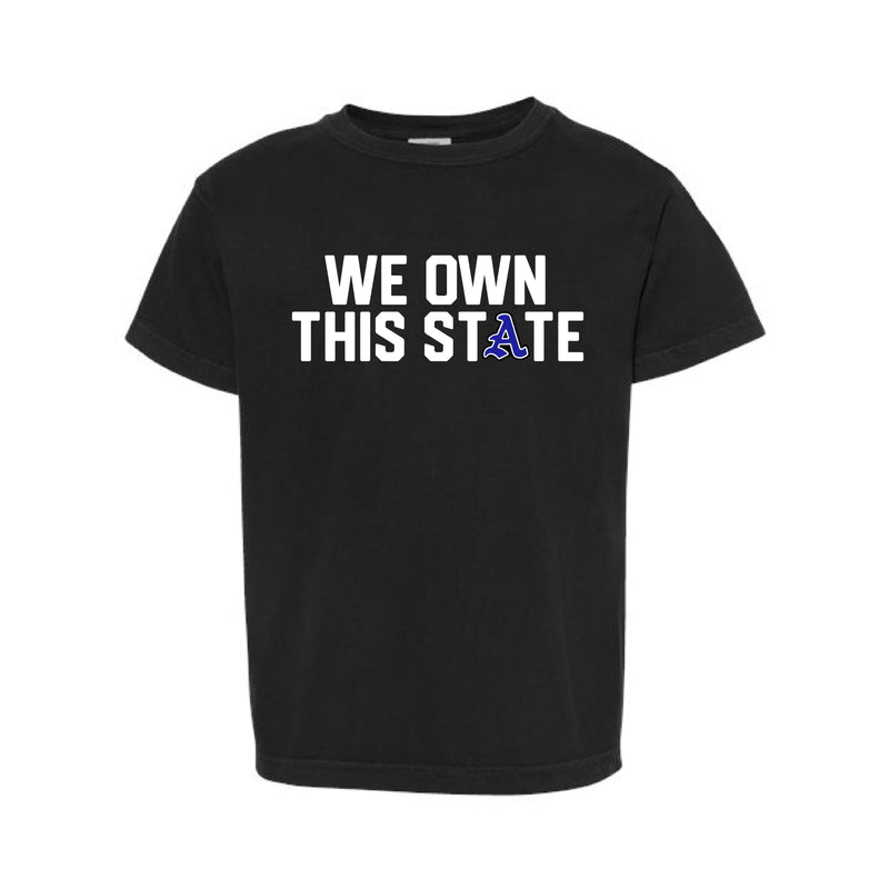 The We Own This State Option 1 | Black Youth Tee